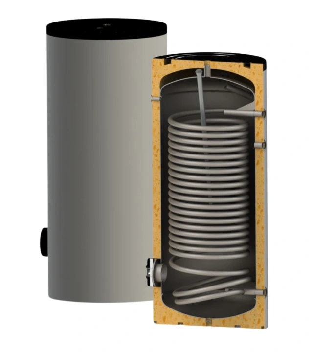 BURNiT SNS SWPN-2L 200 - Warmwasserspeicher mit vergrößertem Wärmetauscher (200L)