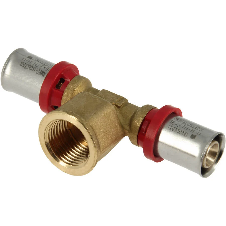 BONFIX 2000705 – Presskupplung T-Stück (16 x G 1/2