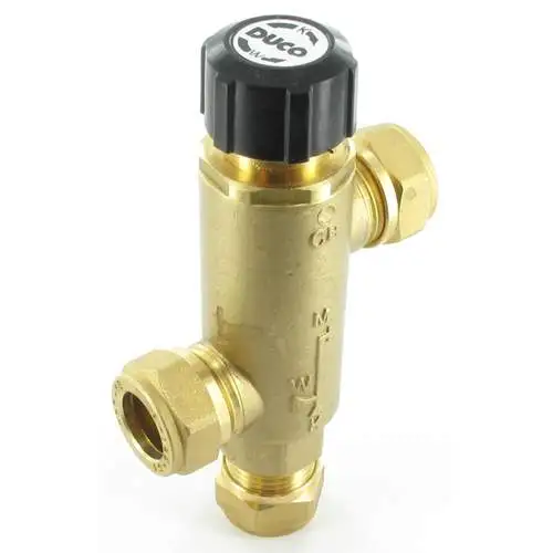 Pentec Duco Mix 15C - Mischventil 15 mm Klemmanschluss