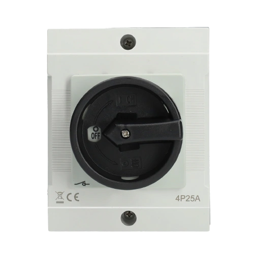 85013003 - EMAT - Arbeitsschalter Schwarz (4P 25A)