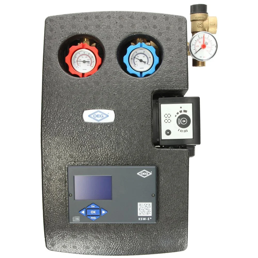 Komplettes Solarboilerset 3x 30HP + Pufferspeicher mit Trinkwasserspirale und 2 Wärmetauschern (1000L)