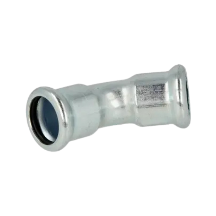 OEG 802004515 - C-Stahl Pressfitting M-Kontur 45° Bogen (22 mm)