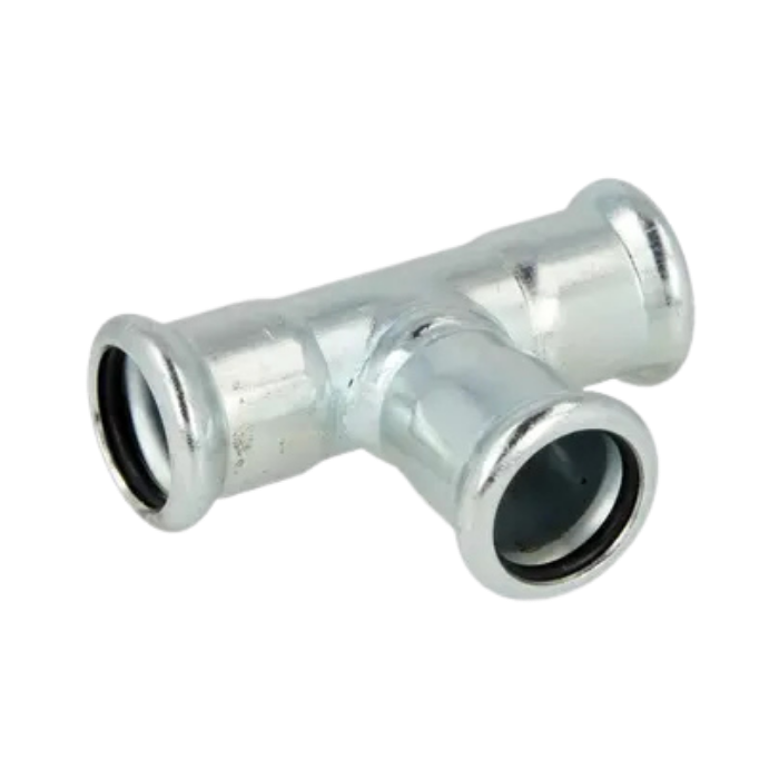 OEG 802004561 - C-Stahl Pressfitting M-Kontur T-Stück (22 mm)