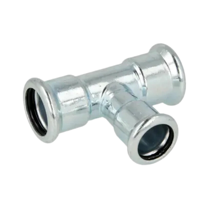 OEG 802004577 - C-Stahl Reduzier-T-Stück Pressfitting M-Kontur (28 x 22 x 28 mm)