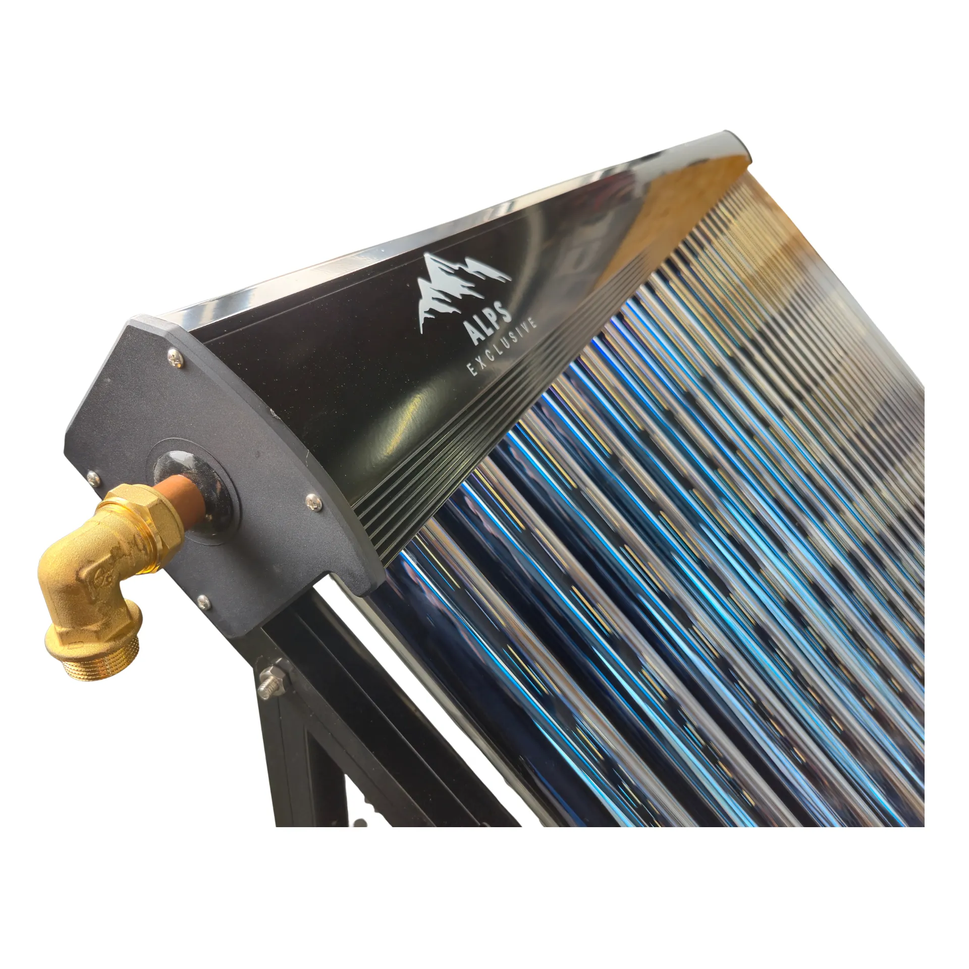 Komplettes Solarboilerset 2x 30HP + Warmwasserspeicher mit 2 Wärmetauschern (500L)
