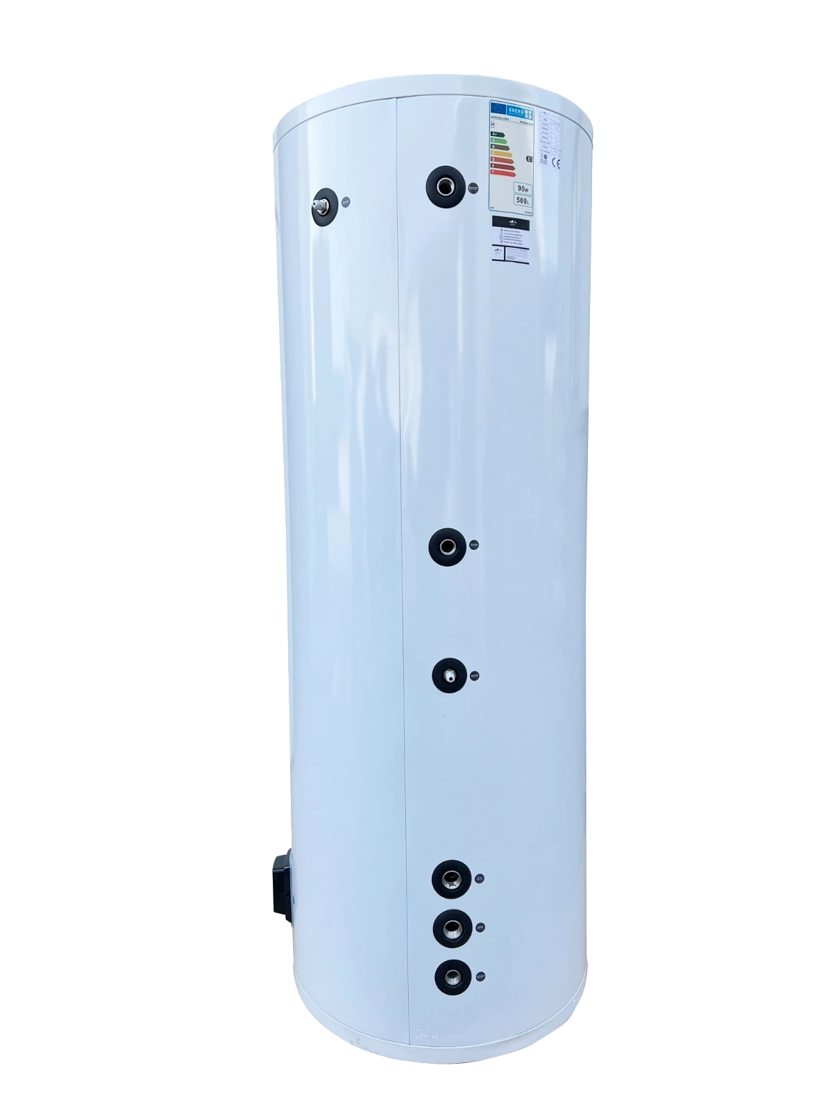 ALPS EXCLUSIVE AE-00500-DHW – Edelstahl-Warmwasserboiler mit einem Wärmetauscher (indirekt beheizt) (500L)