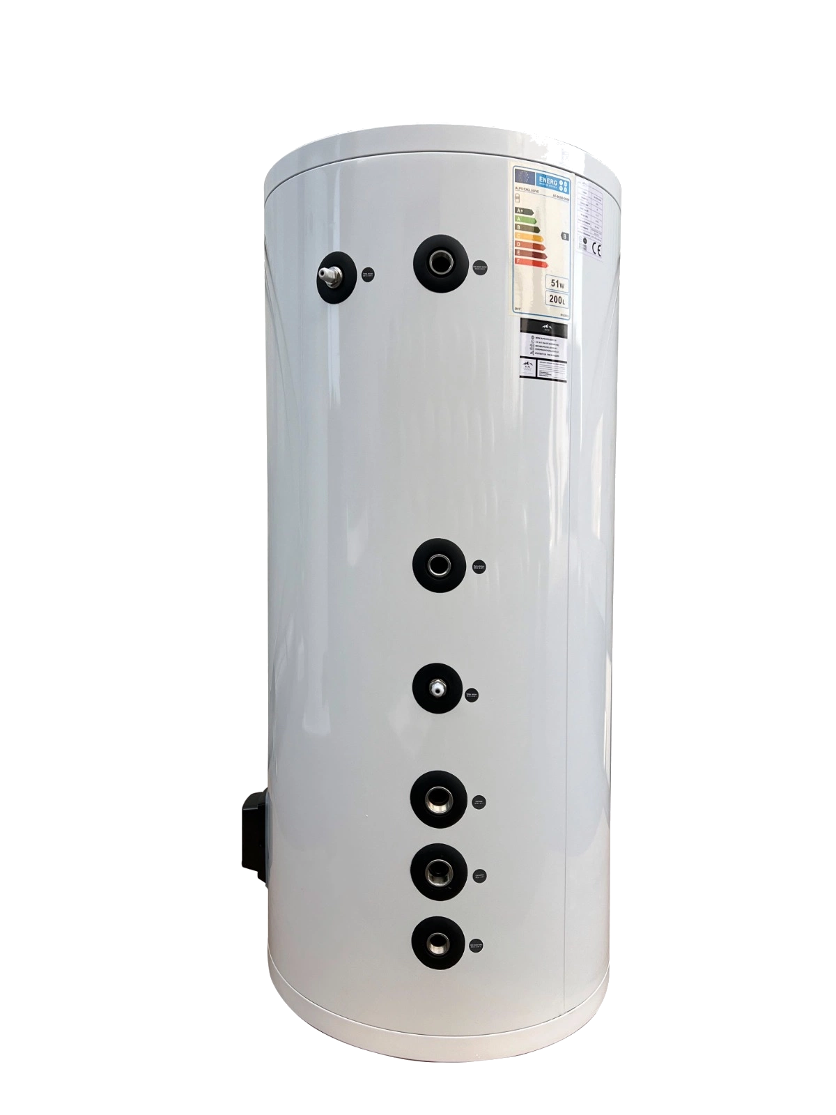 ALPS EXCLUSIVE AE-00200-DHW - Edelstahl-Warmwasserboiler (200L)