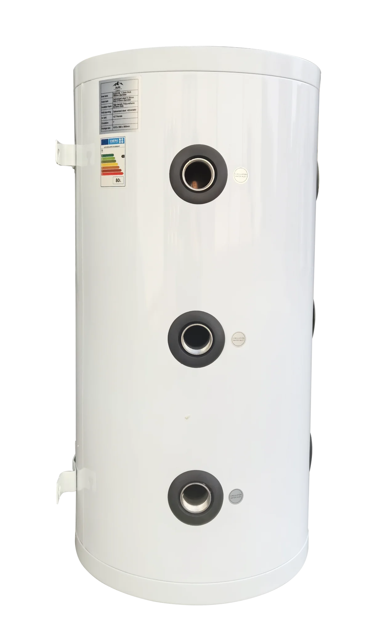 ALPS EXCLUSIVE AE-00200-BT(V2) - Edelstahl-Pufferspeicher (200L)
