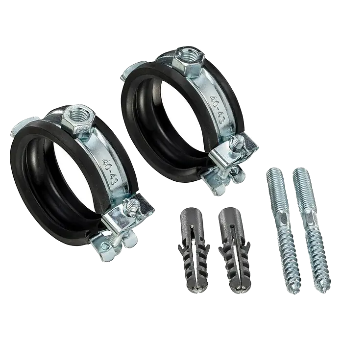 Admiral 30721353 - Set Klick-Rohrschellen 40 - 43 mm (2 St.)