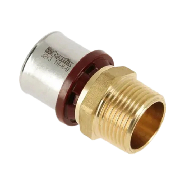 BONFIX 2000270 - Messing Presskupplung Gerade (32 x G 1