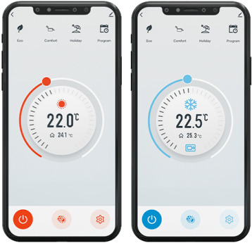 General Mitra 25S – Intelligenter drahtloser Thermostat (230VAC)