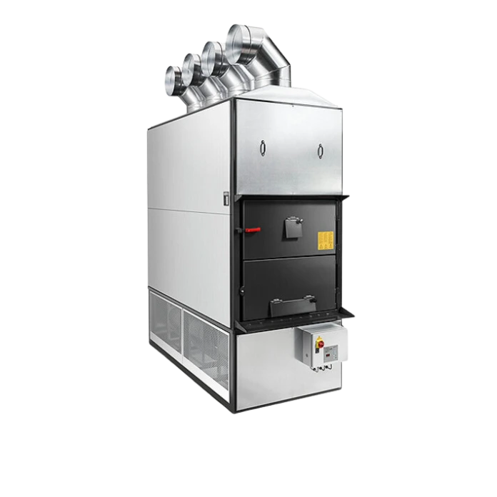 Fabbri F 350 - Warmluft-Holzkessel (350 kW)