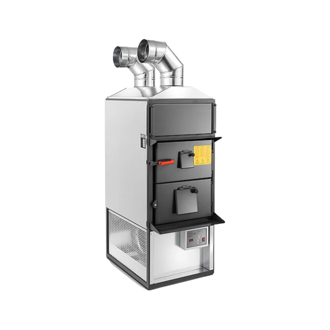 Fabbri F 55 C.V. - Warmluft-Holzkessel (55 kW)