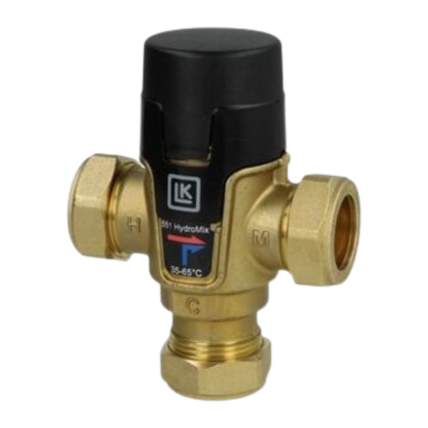 HydroMix Mischautomat - Trinkwasser +35 bis +65 °C (15 mm)