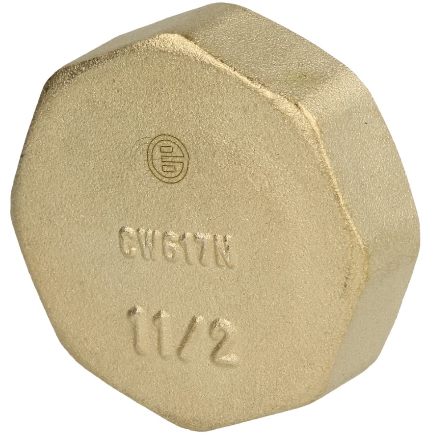 OEG AS812505 - Messing Kappe (G 1 1/2