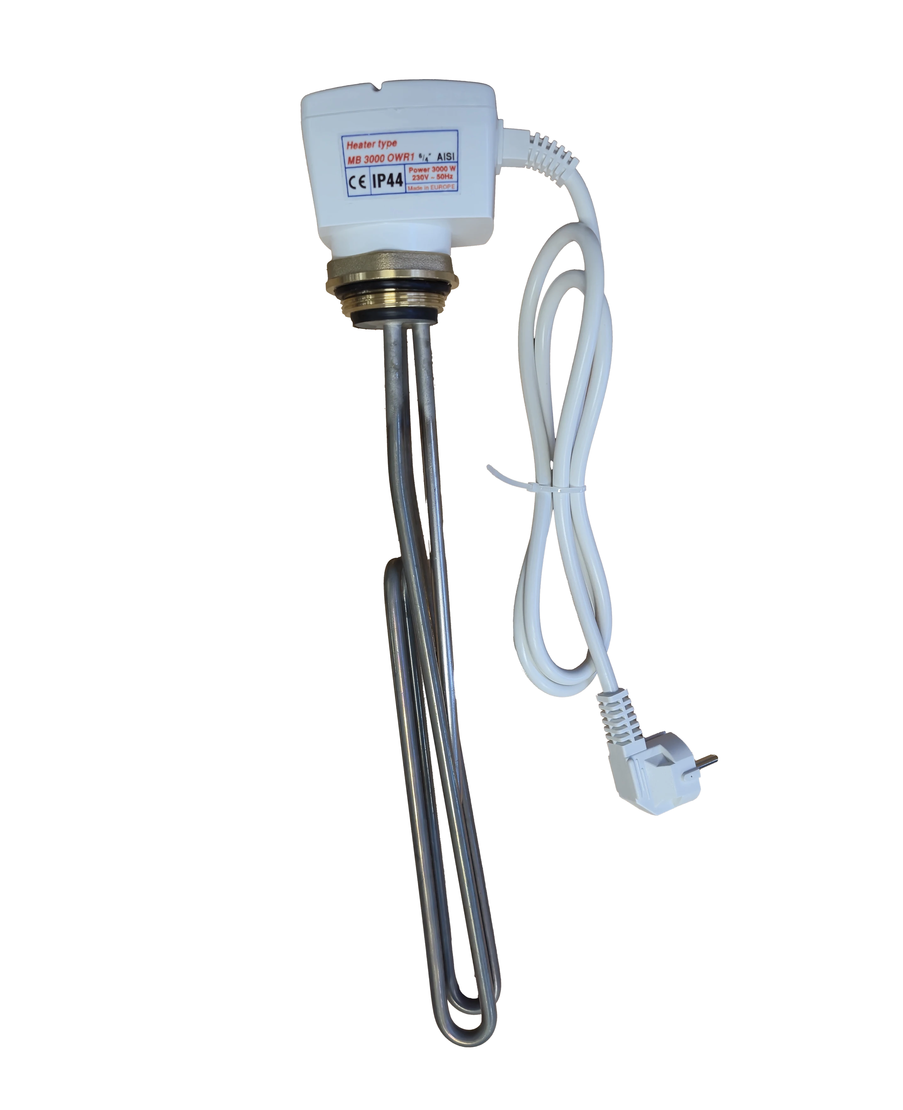 MB 3000 OWR1/230V AISI – Edelstahl elektrisches Heizelement (3 kW)