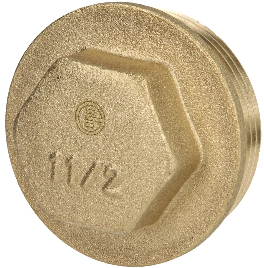 OEG AS812499 - Messing Stopfen (G 1 1/2