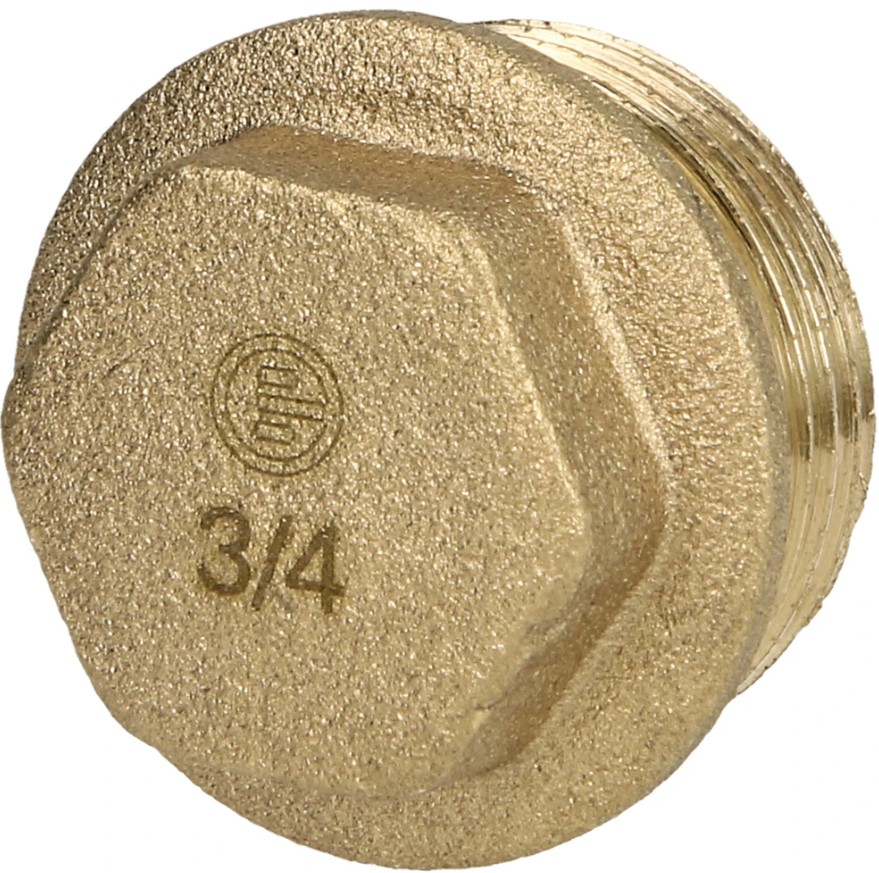 OEG AS812496 - Messing Stopfen (G 3/4