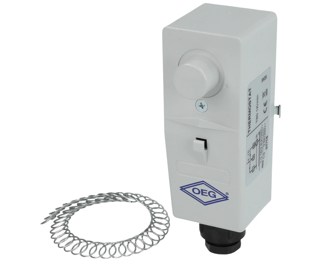 OEG 211208060 - Anlegethermostat 20 - 90 °C mit interner Einstellung
