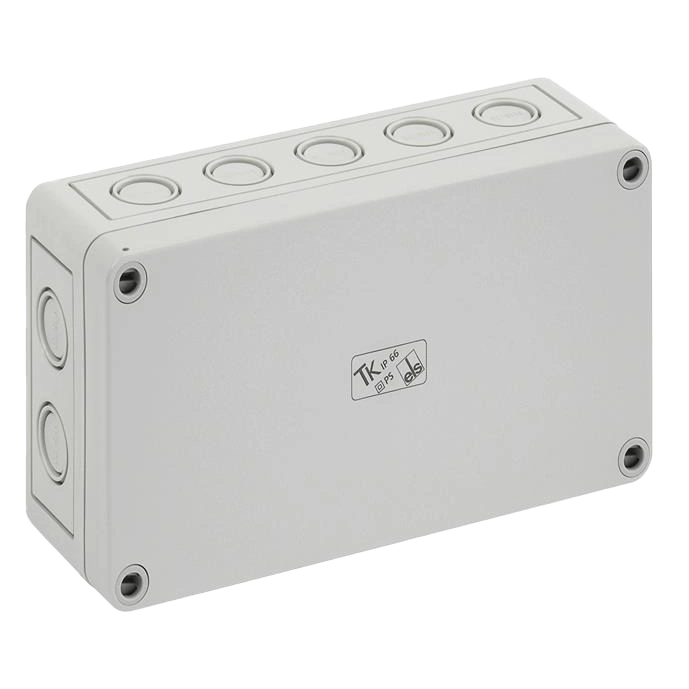 EMAT - Spelsberg Verbindungsdose mit 14 Ausbrechöffnungen IP66 (M16/M20)