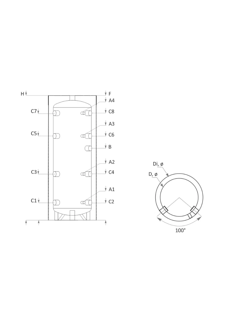 BURNiT PS 500 - Pufferspeicher (500L)