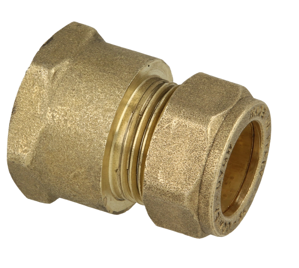 OEG 802016128 - Messing Klemmverschraubung (12 mm x G 1/2