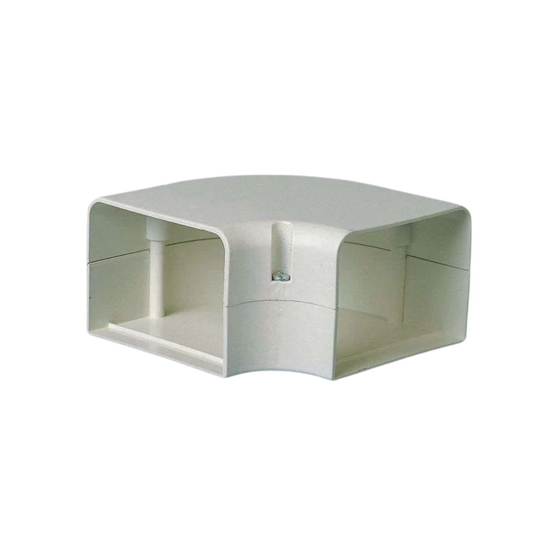 SpeediDuct Flachbogen 90° - 70 mm (Weiß)