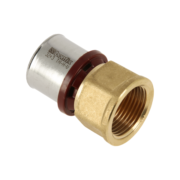 BONFIX 2000365 - Messing Pressfitting gerade (32 x G 1