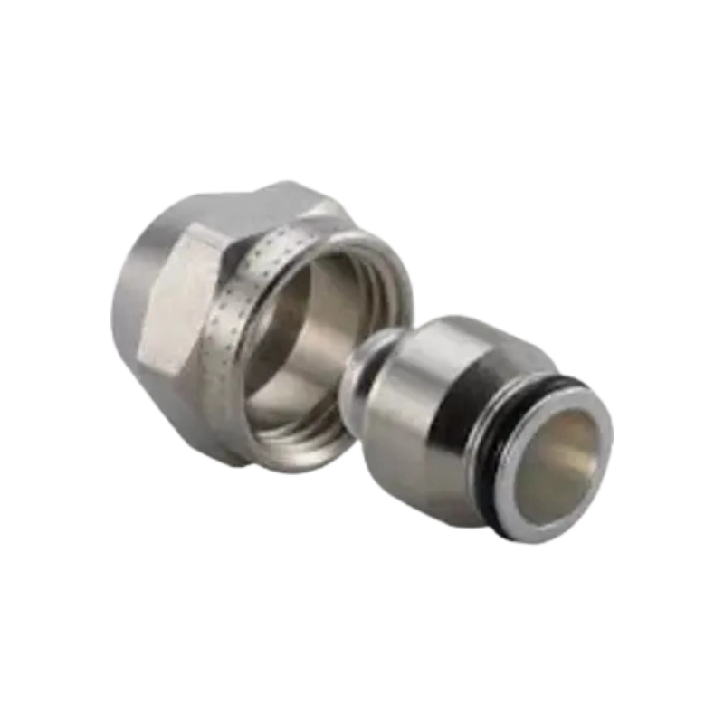 Uponor Uni-X Schraubkupplung Messing 25–22 mm Innengewinde ¾