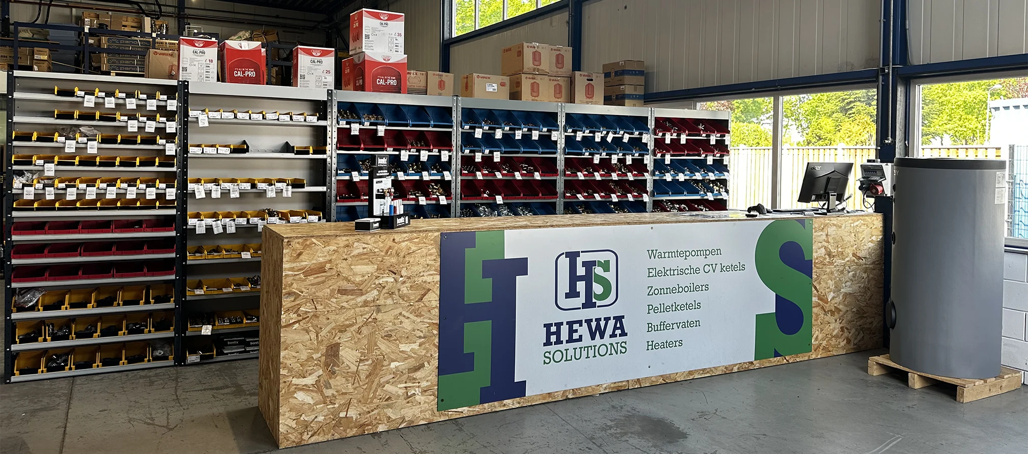 Abholtheke und Lagerbestand bei Hewa in Rijssen